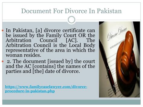 Ppt Divorce Procedure In Lahore Pakistan Female Lawyer In Pakistan