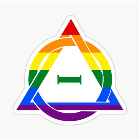 Gay Pride Therian Sticker By Monoii Redbubble