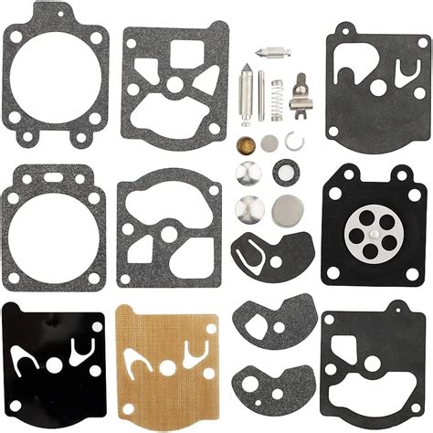 HIPA Carburettor Repair Carb Gasket Kit Diaphragm Rebuild Kit K10 WAT