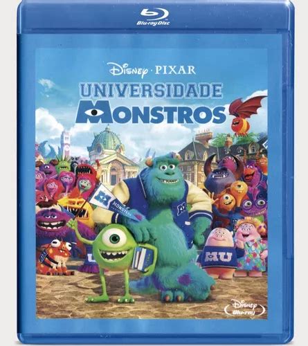 Blu Ray Universidade Monstros Disney Pixar Usado Original Mercadolivre