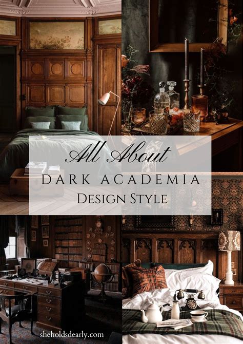 All About The New Dark Academia Design Style Artofit