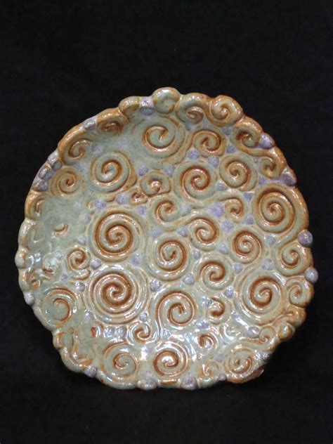 Coil Construction Plate Coil Pottery Handmade Pottery Coil Pots