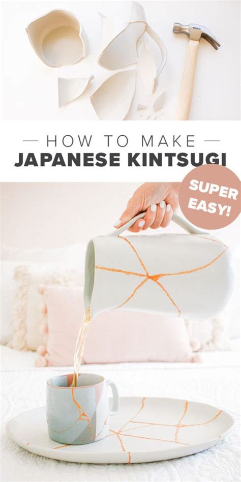 Diy Japanese Kintsugi Art With Ceramic Pottery Video Tutorial Artofit