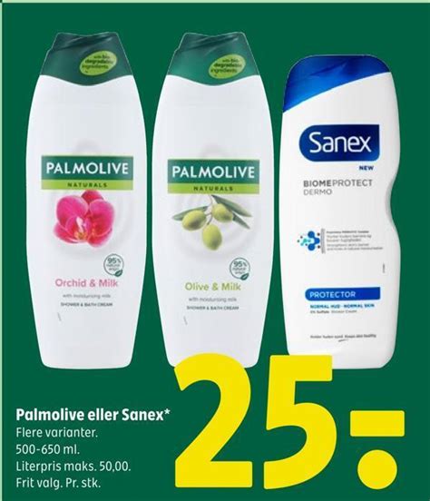 Palmolive Eller Sanex Tilbud Hos Coop