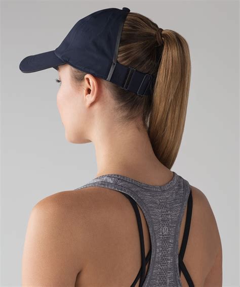 Lululemon Baller Hat Run Ponytail Midnight Navy Lulu Fanatics