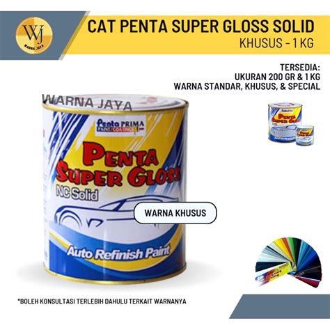 Jual Cat Penta Super Gloss Solid Khusus Kg Shopee Indonesia