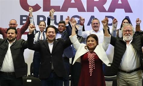 Clara Brugada presenta a su comité de precampaña El Pueblo