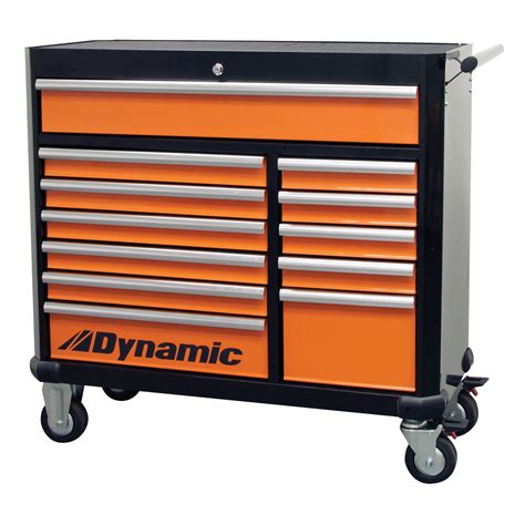 Dynamic Tools Armoire à outils mobile 12 tiroirs 42 la x 18 p x 41