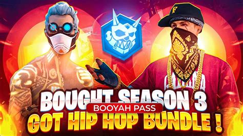 Buying Season Booyah Pass And Levels And Got Hip Hop Bundle