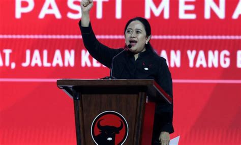 Emosional Penutupan Rakernas V Pdi P Dengan Air Mata Puan Dan Tarik