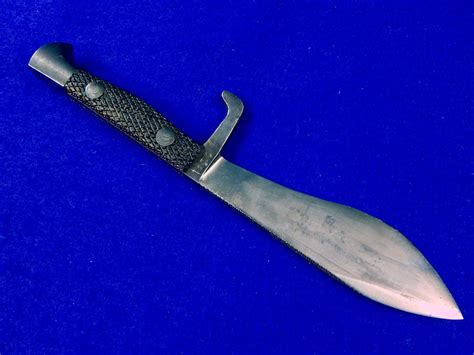 Spanish Spain Ww2 Vintage Commando Fighting Knife Knives W Scabbard