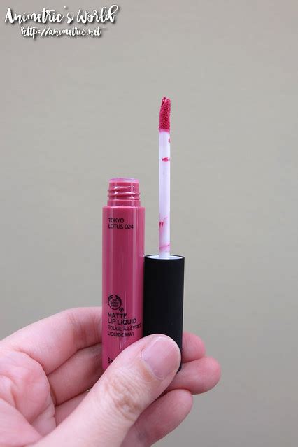 The Body Shop Matte Lip Liquid Review Animetric S World