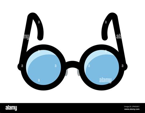 Icon Eyeglasses Cut Out Stock Images And Pictures Alamy