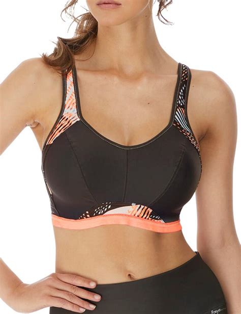 Freya Epic Underwired Crop Top Sports Bra Belle Lingerie