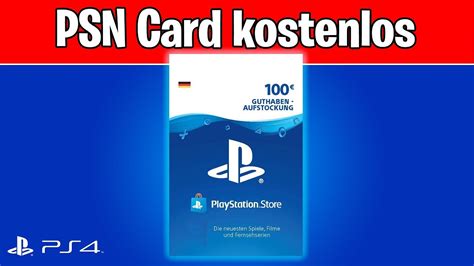 PSN Card Kostenlos Bekommen Gratis Gutscheincode Erhalten Und PSN