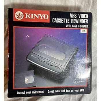 Amazon Kinyo VHS Video Cassette Rewinder VR 1601 With Fast Forward