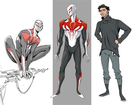 Spider Man News On Twitter A Look At Spider Man 2099 Concept Design