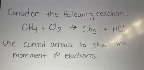 Solved Consider The Following Reaction Ch Cl Ch Hcluse Chegg