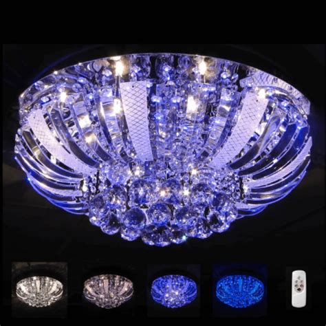 Plafonnier LED Bleu Cristal Las Vegas