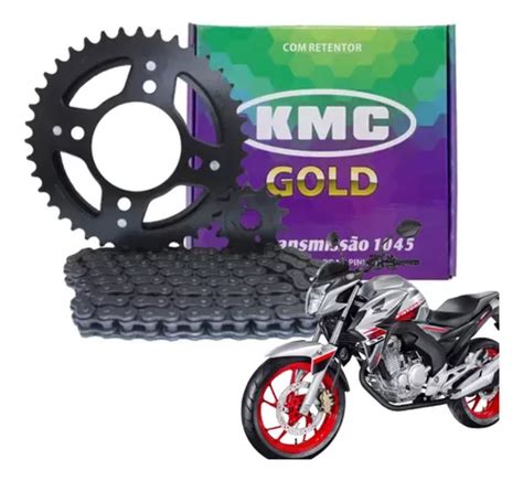 Kit Relação Cb250f Twister 2021 C Retentor Original Kmc Frete grátis