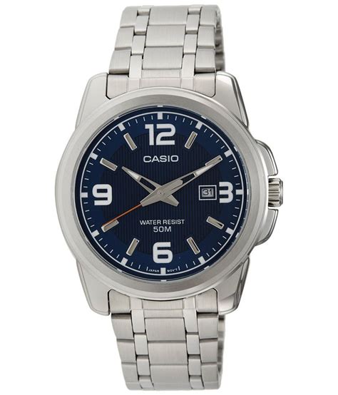 Casio Enticer Analog Blue Dial Men S Watch Mtp D Avdf A