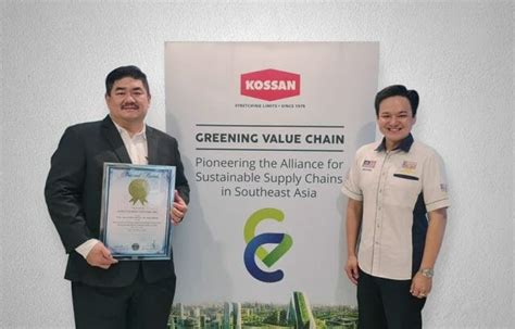 KOSSAN Enters The Malaysia Book Of Records With Greening Value Chain