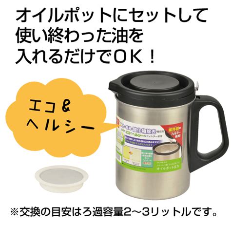 【楽天市場】【新しくなりました】【 日本製】活性炭でキレイな油に！ 活性炭ろ過フィルター 2個組 脱色・脱臭・酸化物除去機能を備えたエコで