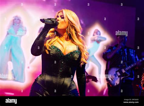 Bebe Rexha Performing Live In Hi Res Stock Photography And Images Alamy