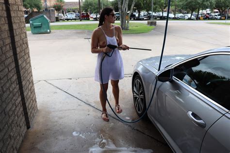 Washing The Car Tits Free Scrolller