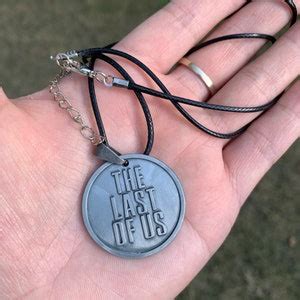 The Last Of Us Necklace Firefly Pendant Tlou Choker Ellie Charm With