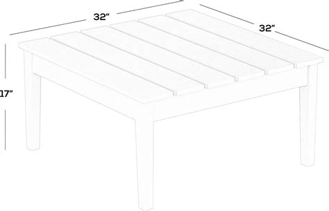 Westintrends Ashore Mesa De Centro Para Exteriores Pulgadas De