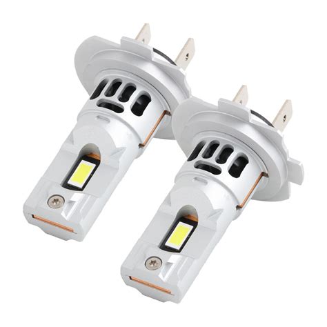 MODIGT H7 LED Headlight Globes Replace Kit Hi Low Beam White 72W 9000LM