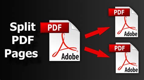 How To Split Pdf Pages Using Adobe Acrobat Pro Dc Split A Pdf File