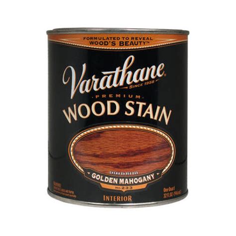 Varathane 211718H Wood Stain Semi Transparent Golden Mahogany Oil Based