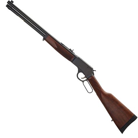 Henry Big Boy Steel Carbine Side Gate Blued/Walnut Lever Action Rifle - 357 Magnum - 20in ...