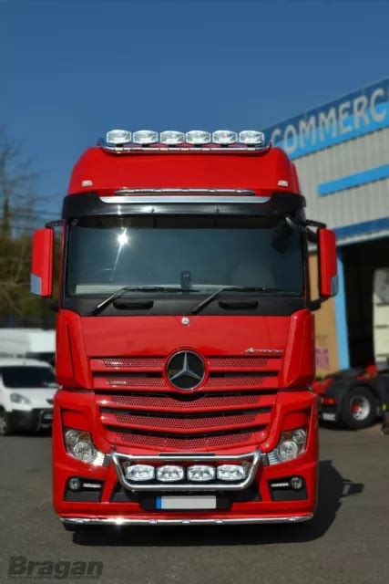 Techo Barra Flush Led X Puntos Ovalado X Para Mercedes Actros Mp