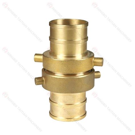 American Nh Brass Fire Hydrant Coupling Connection Fire Hose Coupling