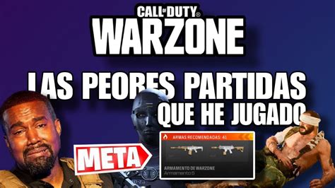 Con Esta Partida Confirmo Que Somo El Equipo Mas Manco De WARZONE YouTube