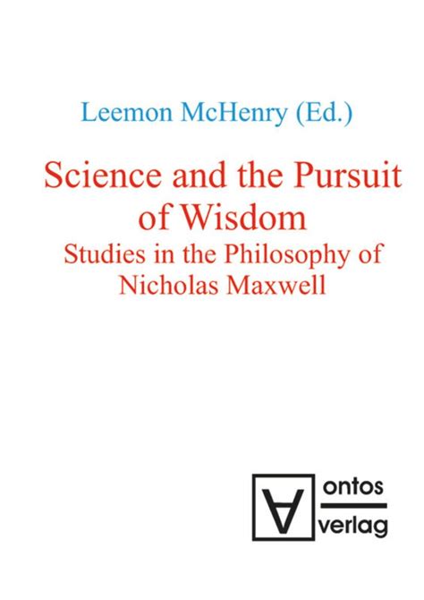 Science And The Pursuit Of Wisdom