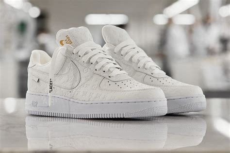 Las Nike Air Force 1 De Louis Vuitton Blancas Son La Joya De La