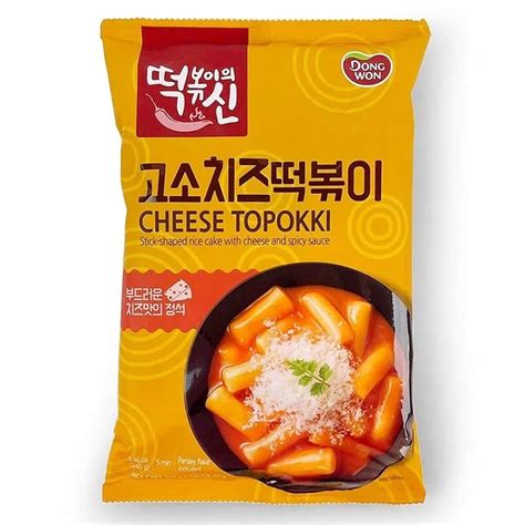 Dongwon Instant Tteokbokki Cheese Snack Affair