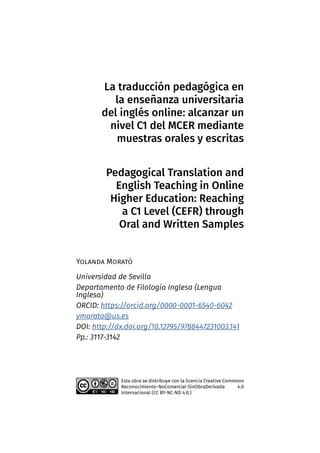 Cima Traducci N Pedag Gica Pdf