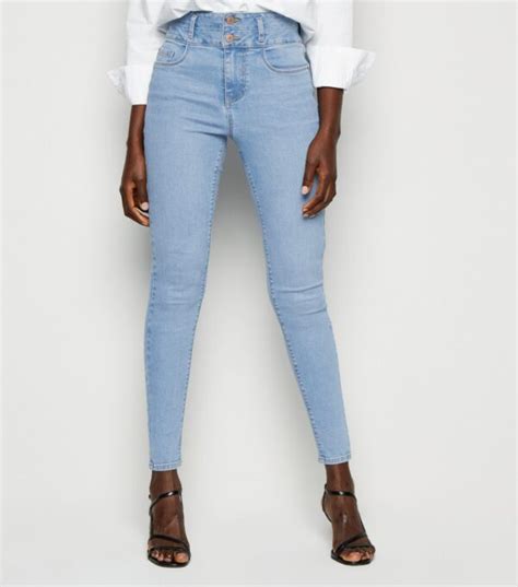 Jean Skinny Yazmin Bleu P Le Sculptant Et Push Up Taille Haute Drest