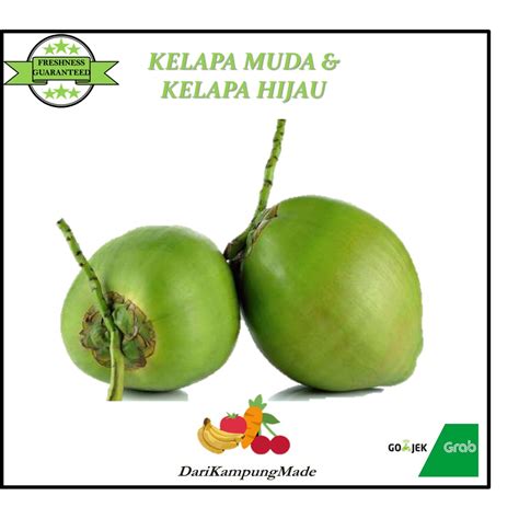 Jual Grab Gojek Only Kelapa Muda Kelapa Hijau Kelapa Ijo Dijual