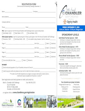 Fillable Online Chandleraz Register Online City Of Chandler