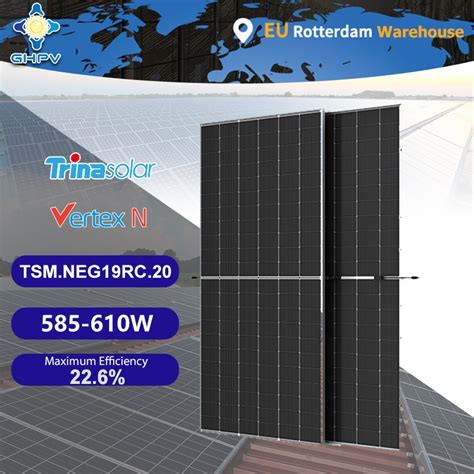 Trina Vertex N Tsm Neg19RC 20 EU Stock Dual Glass N Type 585W 590W