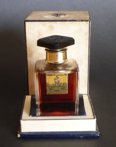 Vintage Scandal Extrait Lanvin 1 Nariz Cursos De Perfumaria