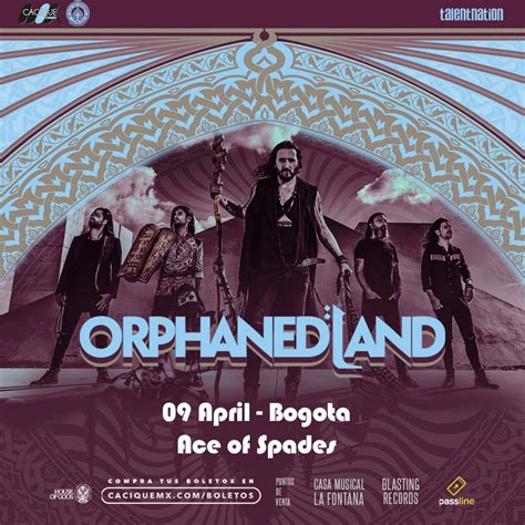 Orphaned Land Os Pioneros Do Metal Oriental Regresam A Bogot