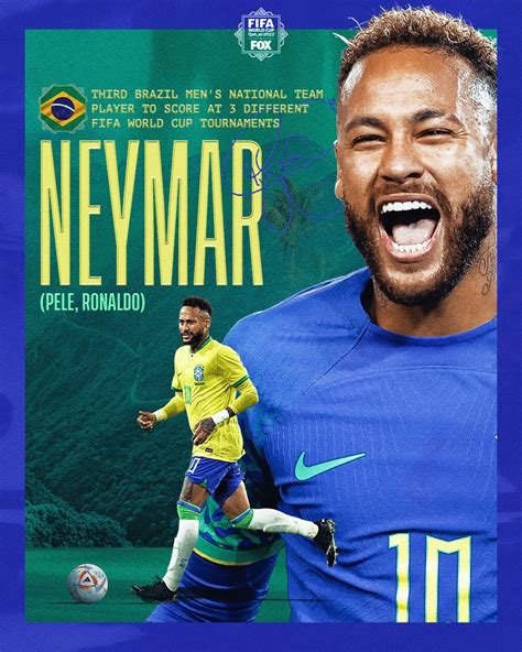 Fox Soccer On Twitter With His Goal Today Neymar Joined Pel And