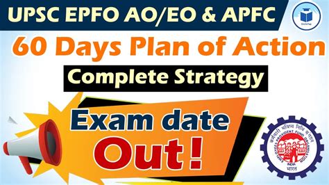 UPSC EPFO AO EO APFC 60 Days Plan Of Action Complete Strategy